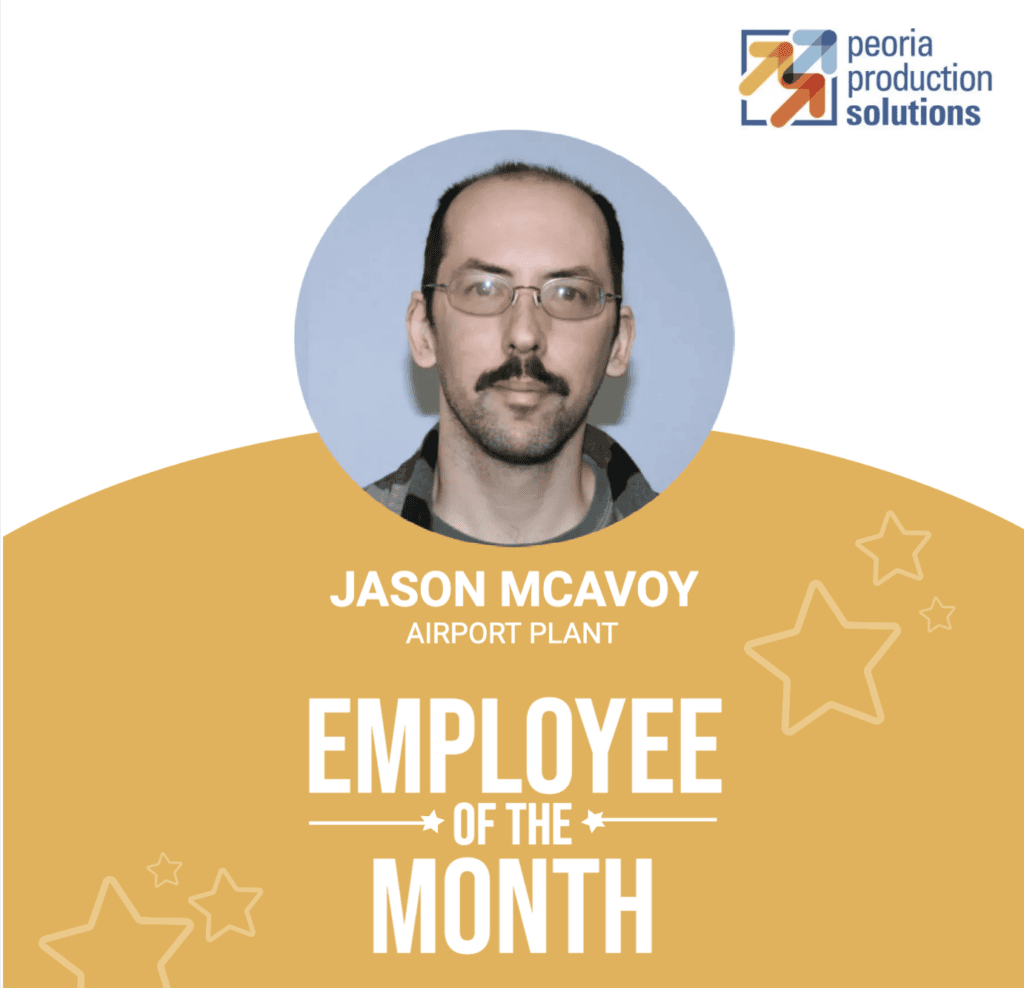 Jason McAvoy is an employee of the month